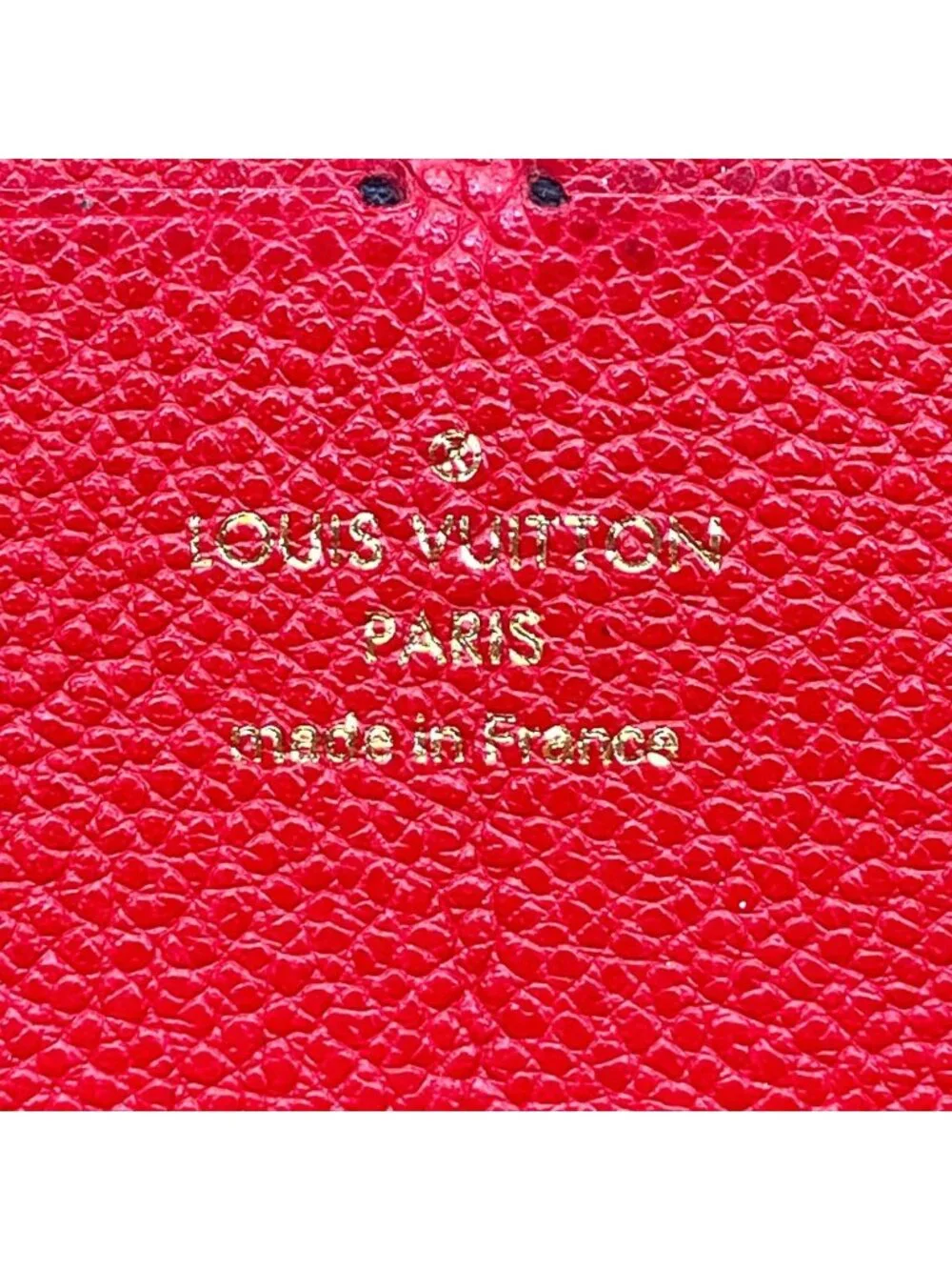 Louis Vuitton Portefeuille Clemence Monogram Empreinte Wallet Canvas